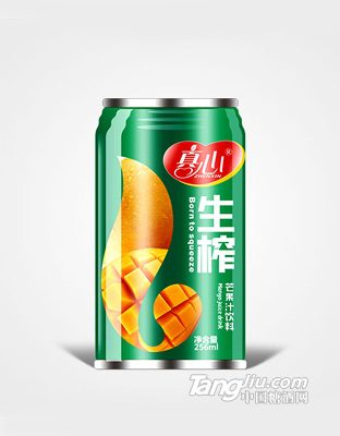 生榨芒果汁(256ml)