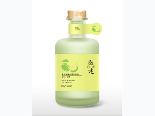 微迷果茶酒-青梅绿茶味245ml