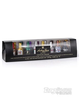 爱顿博格 利口酒酒心巧克力 16支装