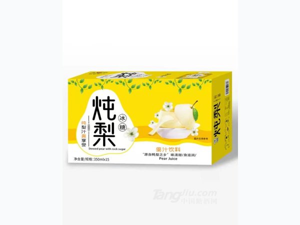 冰糖炖梨果汁饮料350mlx15
