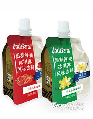 散装黑糖鲜奶冰淇淋