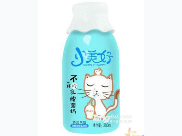 小美好乳酸菌奶+果粒380ml
