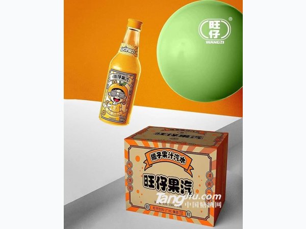 橘子果味汽水358ml