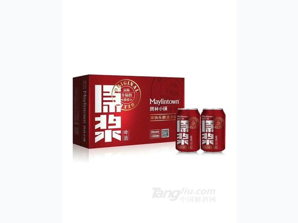 美林小镇11度原浆啤酒330ml