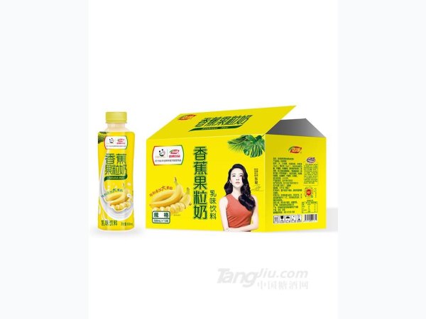 香蕉果粒奶500ml
