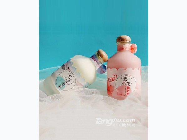 有你时原味-蜜桃花酸奶酒