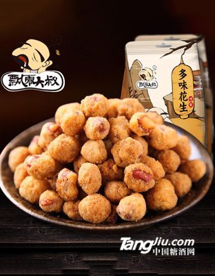 多味花生米休闲食品168g