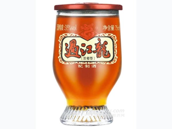 传统杯装过江龙酒
