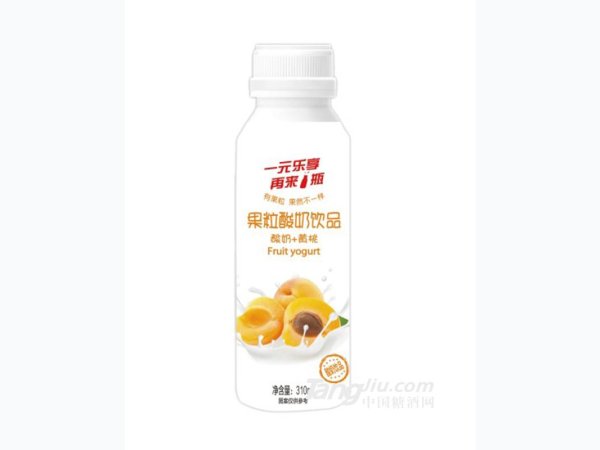 君谷源果粒酸奶+黄桃饮品