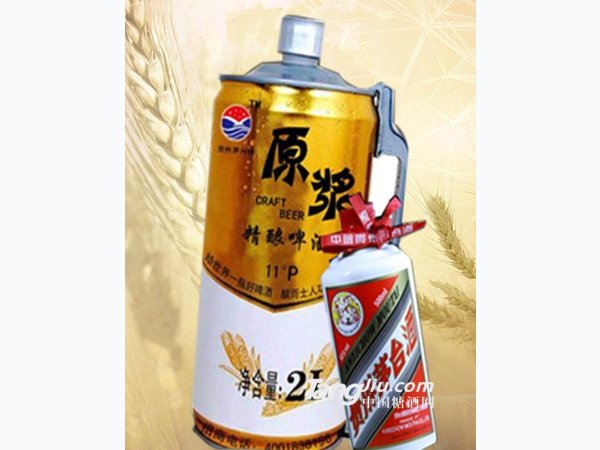茅台原浆精酿啤酒2L