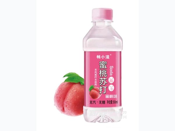 畅小滋蜜桃苏打水350ml