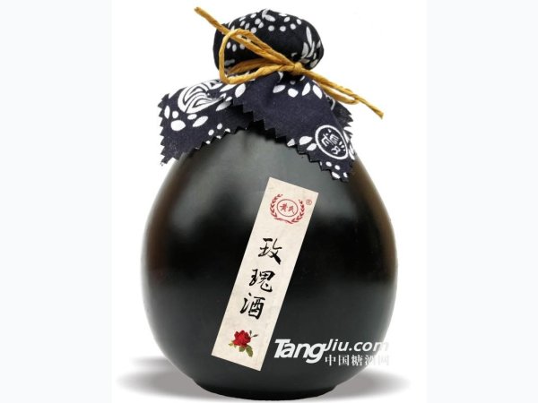 12&deg;黄氏玫瑰酒（黑坛）-500ml