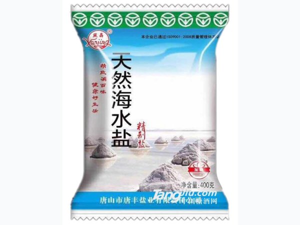 天然海水盐精制盐400g