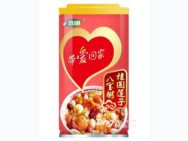 浩明桂圆莲子八宝粥罐装