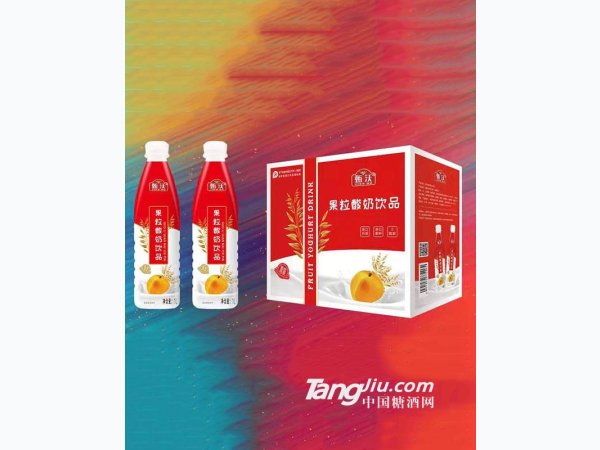 甄沃-果粒酸奶饮品1L