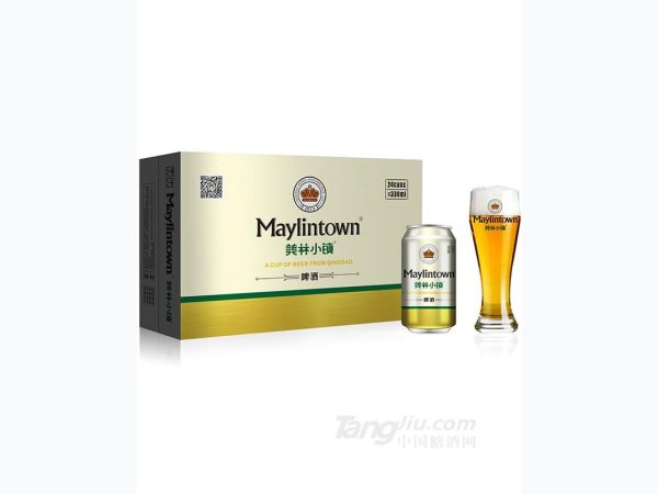 美林小镇啤酒500ML金罐