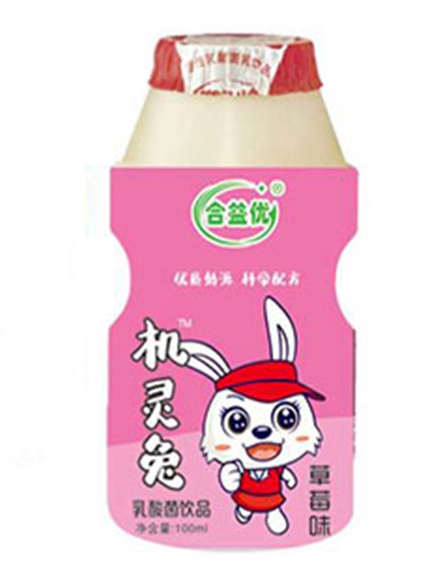 机灵兔乳酸菌草莓味饮品