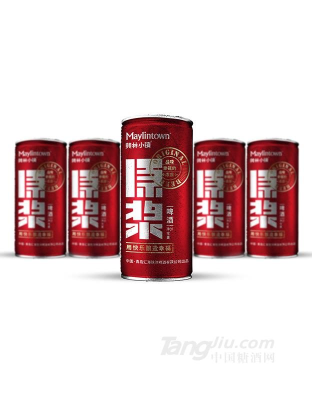 美林小镇原浆啤酒1L